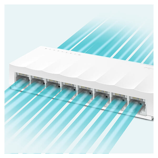 TP-Link LS1008 8-Port Unmanaged Desktop Switch